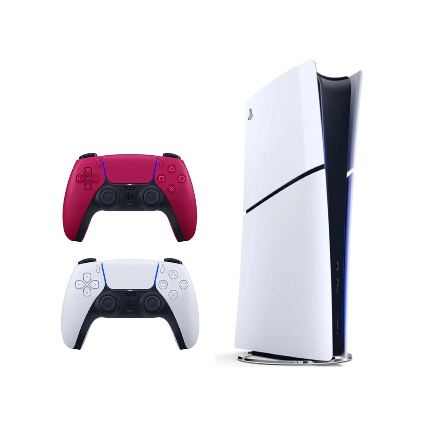Sony Playstation 5 Slim Digital 825 GB + 2. Kırmızı Dualsense (İthalatçı Garantili)