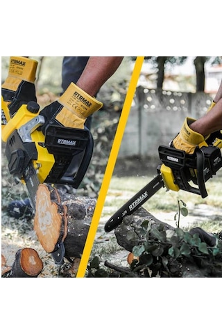 Rtrmax RTX1891 X-Lion Kömürsüz 36V 4Ah Çift Akülü Zincirli Testere