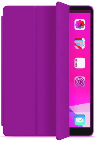 Apple Uyumlu iPad Mini 2 / Mini 3 Smart Cover Stand Arkası Şeffaf Tablet Kılıfı Kapaklı Kılıf