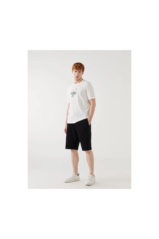 Lc Waikiki Xsıde Rahat Kalıp Erkek Bermuda Şort New Black
