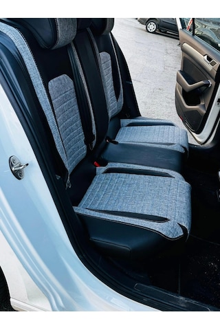 Volkswagen Passat B8-orta1060-kenar 900 Siyah Deri