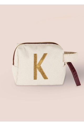 The Mia Harf Nakışlı Çanta K 14x12 Cm