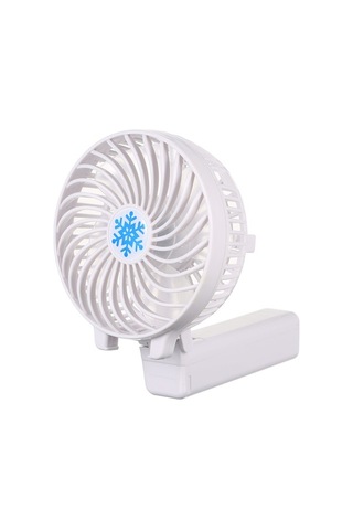 Fortunelane Katlanabilir Elden Usb Fan - 3 Hızlı Mini Masaüstü/el Fani, Seyahat Ve Ofis İçin Beyaz