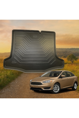 Ford Focus 2 2004 2011 Uyumlu 3d Bagaj Havuzu Premium