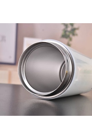 Isim Yazılı Termos Mug Beyaz