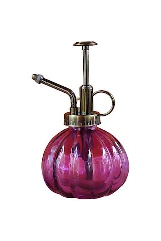 Suntek Antik Bitki Çiçek Sulama Pot Şişe Bahçe Mor