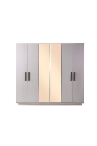 Minnesota 6 Kapaklı Gardırop %100 Mdf