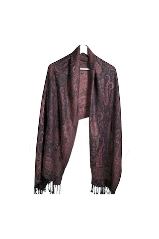 Pashmina Şal - Bakır Rengi Kadın Şal - %100 Paşmina Yünü Bakır