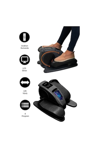 Kochler Eliptik Kondisyon Bisikleti - Egzersiz Aleti - Alman Tasarım - Ayak Masaj Aleti Çok Renkli