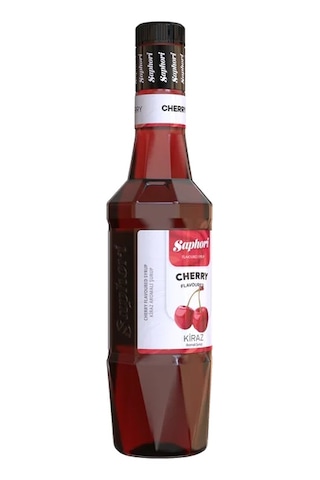 Saphori Kiraz Aromalı Kokteyl Şurubu Kiraz Şurubu 700 Ml