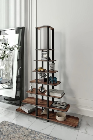 Ravilo Sierras Middle Raflı Lambader Ceviz