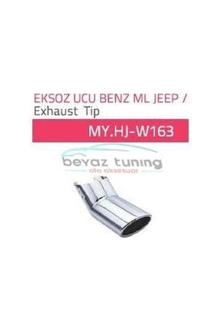 Mercedes W163 Ml Jeep Tekli Egzoz Ucu