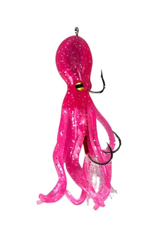 Sea Horse Ahtapot 11 Cm 19 Gr Pembe Silikon