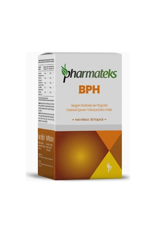 Bph Isırgan Ve Propolis Eki İçeren 30 Kapsül, Pharmateks Bph Isırgan Ve Propolis Eki İçeren 30 Kapsül, Pharmateks
