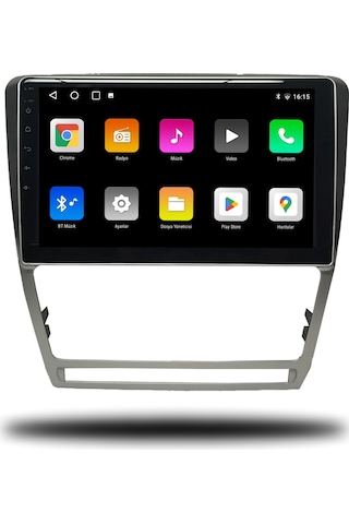 Avaydel Skoda Octavia Android Carplay Multimedya 2007-2012 8GB RAM + 128GB Hafıza + 4 Çekirdek