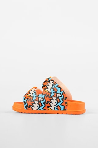 Vicco Gibli Iı Baskılı Erkek Bebek Orange Terlik Turuncu