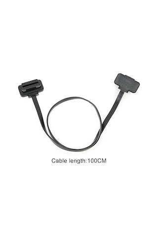 16pın Araba Obd Teşhis Uzatılmış Kablo Obd2 Erkek Dişi Kablo, Kablo Uzunluğu: 100cm