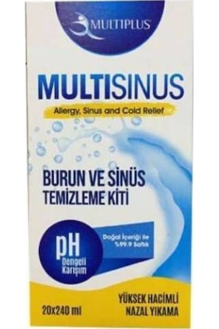 Multiplus Burun Temizleme Kiti 20 x 240 ML 20 Adet