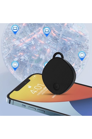 Uyumlu Smarttag Kablosuz Akıllı Tag Akıllı Takip Siyah Senalstore