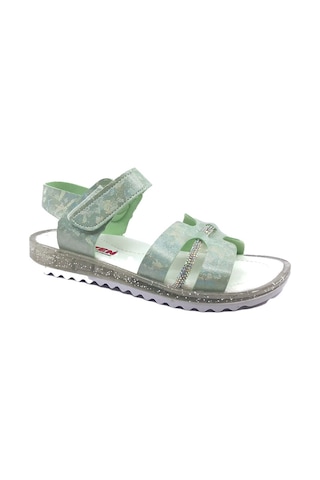 Arzen 4004 Simli Taşlı Kız Çocuk Sandalet Ayakkabı 001