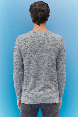 Lee Erkek Regular Fit Normal Kesim Sıfır Yaka Triko Kazak 672L212 Gri