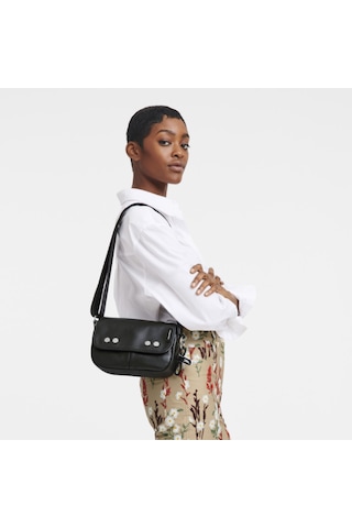 Longchamp Borsa A Tracolla Kadın Çapraz Çanta 10220 Hek Siyah