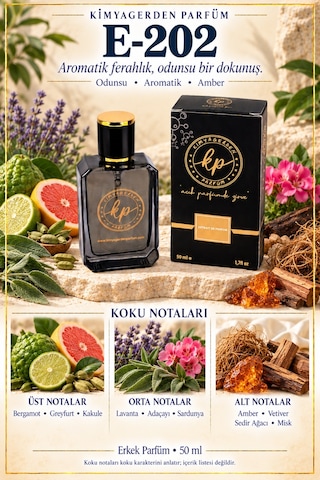 KP E-202 Erkek Parfüm EDP 50 ML