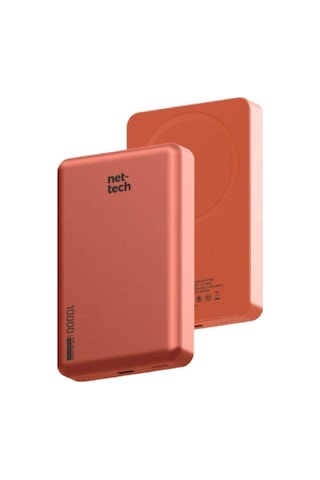 Nettech Nt-pw42 20w Pd 10000 Mah Magsafe Powerbank - Turuncu
