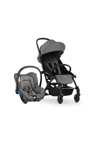 Connect 3 Bebek Arabası Black-grey Travel Set Citi-2 Grey