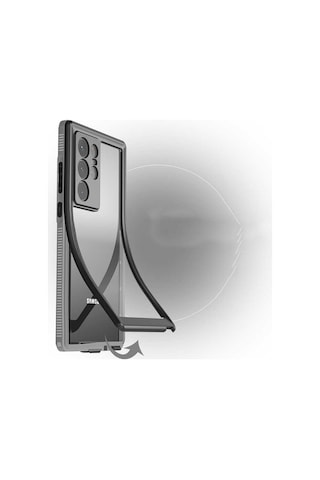 Samsung Galaxy Uyumlu S22 Ultra Kılıf 360 Su Geçirmez 1-1 Silikon Kapak