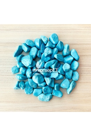 Renkli Dolomit Taş Açık Mavi 2Kg