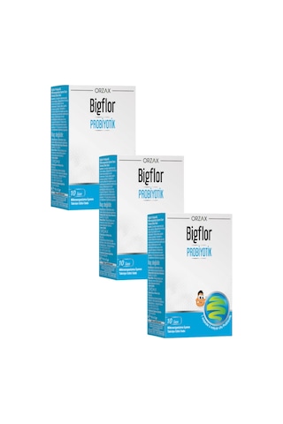 Orzax Bigflor Probiyotik 3 x 10 Saşe