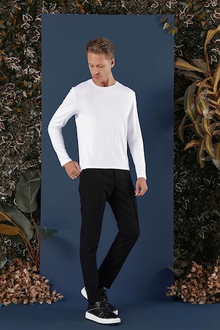 Efor Ts 870 Slim Fit Beyaz Spor T-shirt Beyaz