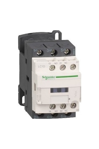 SCHNEIDER Lc1D12Q7 Tesys Deca Kontaktör 3P 12A Ac3 380Vac