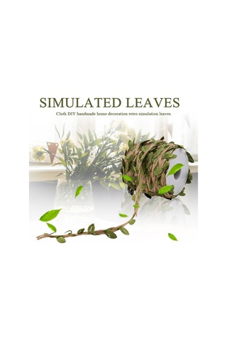 Gatherco Yapay Yaprak Çelengi - 20m - Rustik Yeşillikli Liana Bahçe Veya Düğün İçin Yapay Yeşillik Süslemeleri Diğer