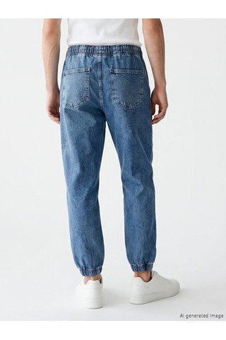 Lcw Jeans İndigo Jogger Fit Erkek Jean Pantolon