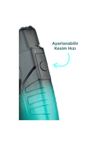 Trina Professional Şarjlı Tıraş Makinesi Yeşil Trnsklks0024gr