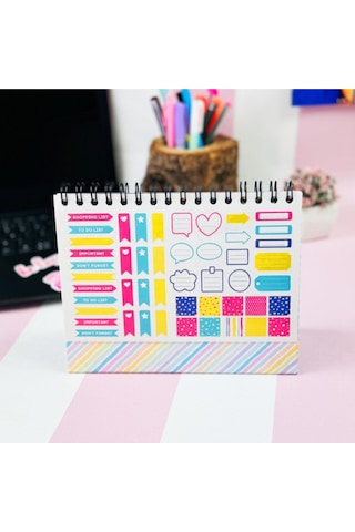 Yaşıyosun Bu Hayatı V2 Tasarımlı Konuşan Planner 1227 Renkli