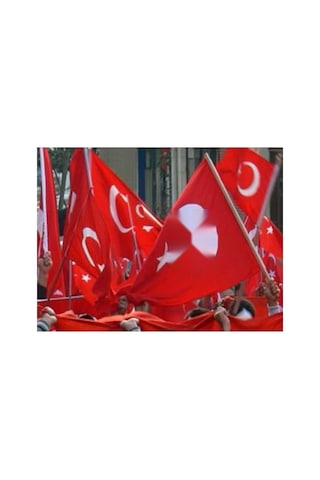 Çift Taraflı Türk Bayrağı, 100x150 Cm Ölçüler 1000 x 1500 CM