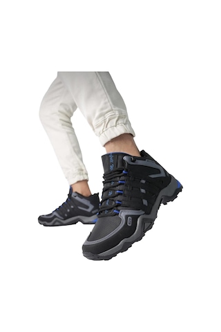 Erkek Kışlık Trekking Spor Bot Siyah Sax-siyah Sax Çok Renkli