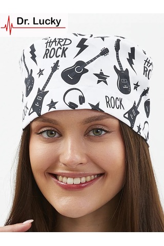 Dr. Lucky Tıbbi Pamuklu Baş Bandı Rock-n-roll 293602117