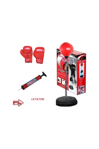 Ayaklı Boks Vurma Standı Pencikball Hız Topu 120-146 Cm Çok Renkli