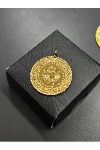 22 Ayar Altın Kaplama Imitasyon Çeyre Altın