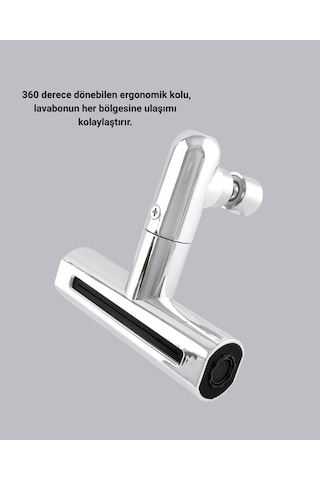 Hnrlıshp Abs Pirinç Almlı Musluk Başlığı 4 Modlu 360 Dönebilen Ve Ekonomik