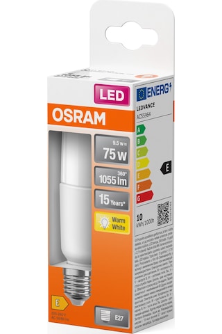 Osram Led Stıck 9w Sarı Işık E27