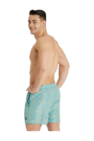 Arena Beach Short Allover Yeşil Erkek Deniz Şortu 005253880 Yeşil - Turkuaz