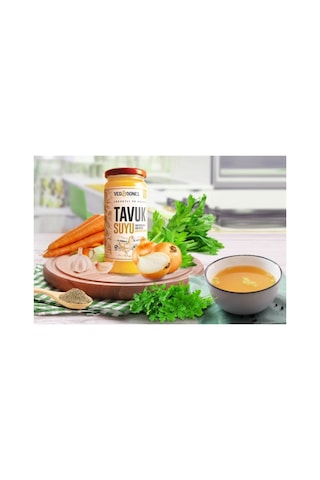 Veg& Bones Tavuk Suyu Çorbası