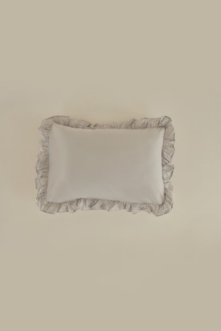 Karaca Home Basic 2'li Yastık Kılıf Gri