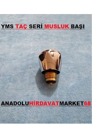 Yms Musluk Başı Taç Serisi Musluk Başı Krom