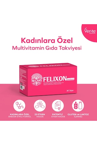 Negans Felixon Woman Multivitamin Gıda Takviyesi